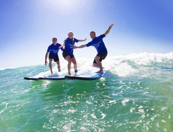 Byron surf lesson